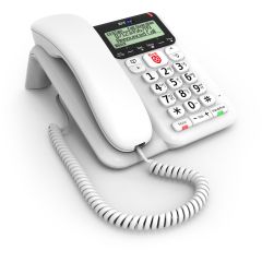 BT Decor 2600 Advanced Call Blocker Corded Telephone White