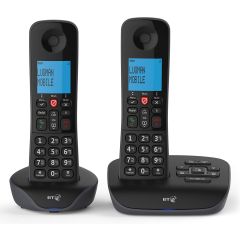 BT Essential DECT Cordless Telephone with Call Blocker & Answer Machine (Twin)
