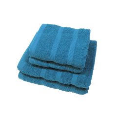 Hilton Collection 100% Cotton 4pc Towel Bale (Bath/Hand) Teal