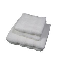 Hilton Collection 100% Cotton 4pc Towel Bale (Bath/Hand) White
