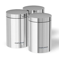 Morphy Richards Accents Set of 3 Storage Stainless Steel
