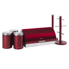 Morphy Richards Accents 6pc Storage Set Red