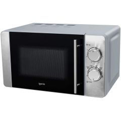 Igenix IG2084 800W 20L Manual Microwave Oven Stainless Steel