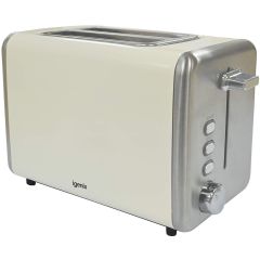 Igenix IG3000C 2-Slice Toaster Cream/Stainless Steel