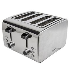 Igenix IG3204 4-Slice Toaster Stainless Steel