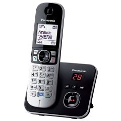 Panasonic DECT Cordless Telephone with Answer Machine Silver/Black (Single)