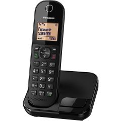 Panasonic KX-TGB410EB DECT Cordless Telephone with Call Blocker Black (Single)