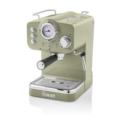 Swan SK22110GN Retro Pump Espresso Coffee Machine Green