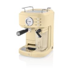 Swan SK22150CN Retro One Touch Coffee Machine Cream