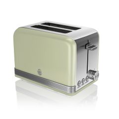 Swan ST19010GN 2-Slice Retro Toaster Green