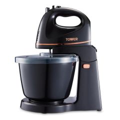 Tower T12039 300W Stand/Hand Mixer Black